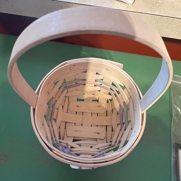 Longaberger 2000 White-Washed Small Jelly Bean Easter Super Set 🐣 - Picture 8 of 15